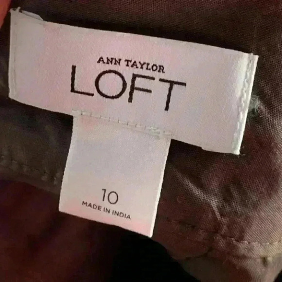 Ann Taylor loft skirt sz 10 30% Virgin wool pencil - Picture 5 of 7